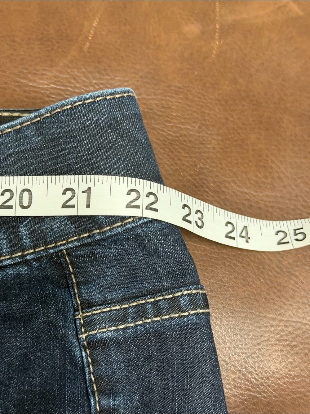 Lane Bryant Dark Blue High-Rise Stretch Jeans 24W EUC …….151 - Picture 3 of 7
